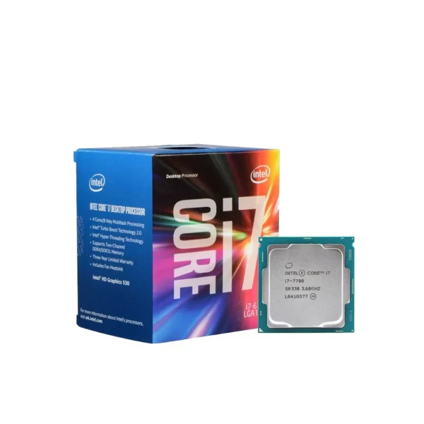 پردازنده اینتل همراه باکس Intel Core i7 7700