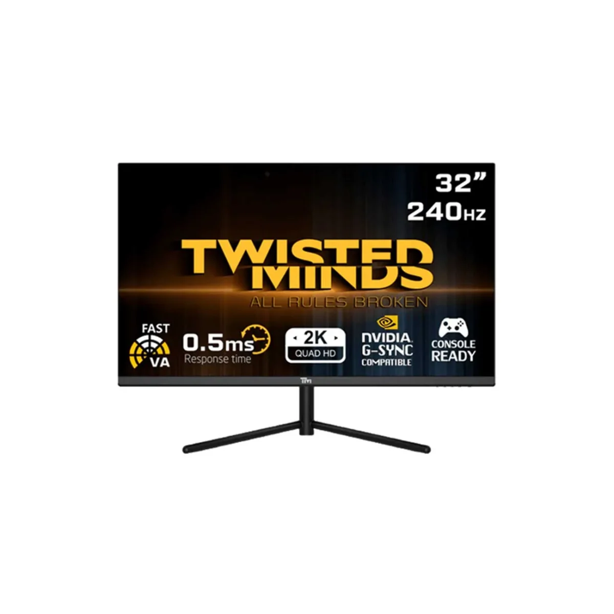 مانیتور گیمینگ تویستد مایندز Twisted Minds TM32QHD240VA - Image 1