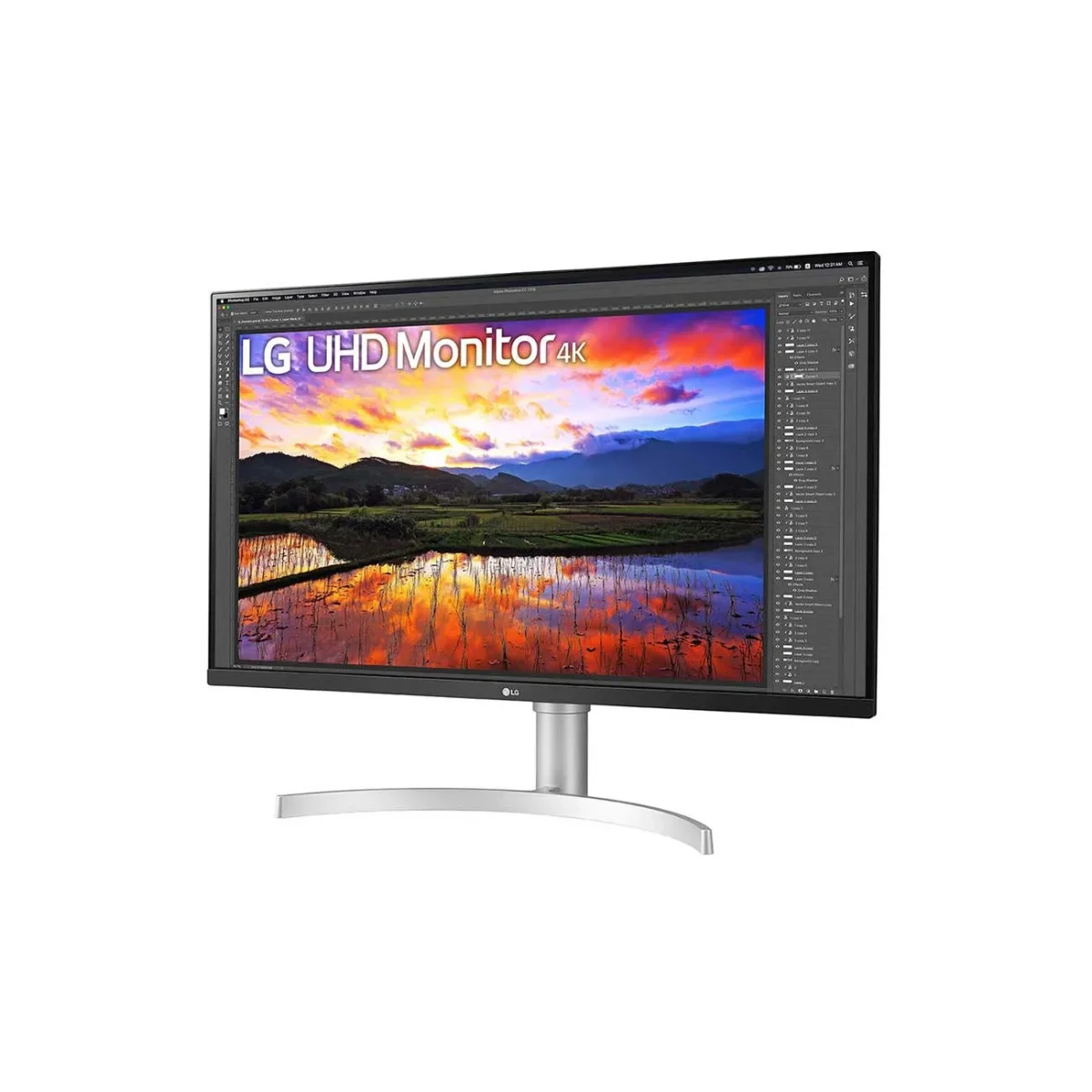 مانیتور ال جی LG UltraFine 32UN650-W - Image 2