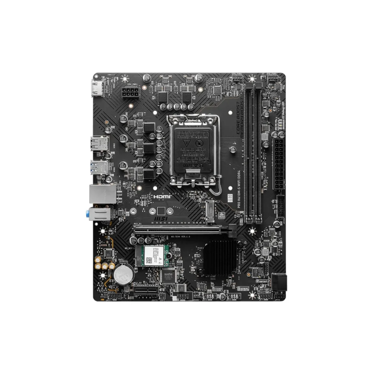مادربرد ام اس آی MSI PRO H610M-S WiFi DDR4 - Image 1