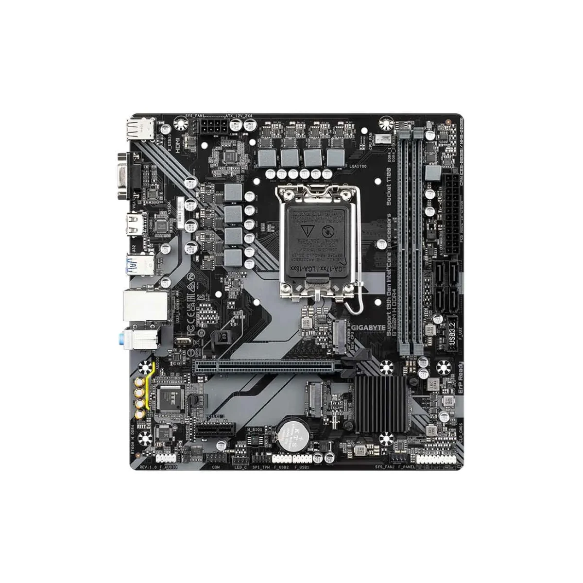 مادربرد گیگابایت Gigabyte B760M H DDR4 - Image 1