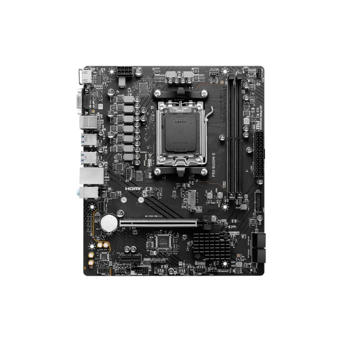 مادربرد ام اس آی MSI PRO B650M-E DDR5 - Image 1